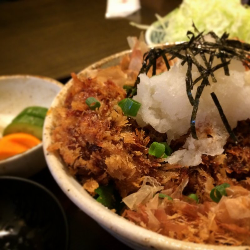 醤油ヒレカツ丼 竹(とんかつ 武信 代々木上原店)