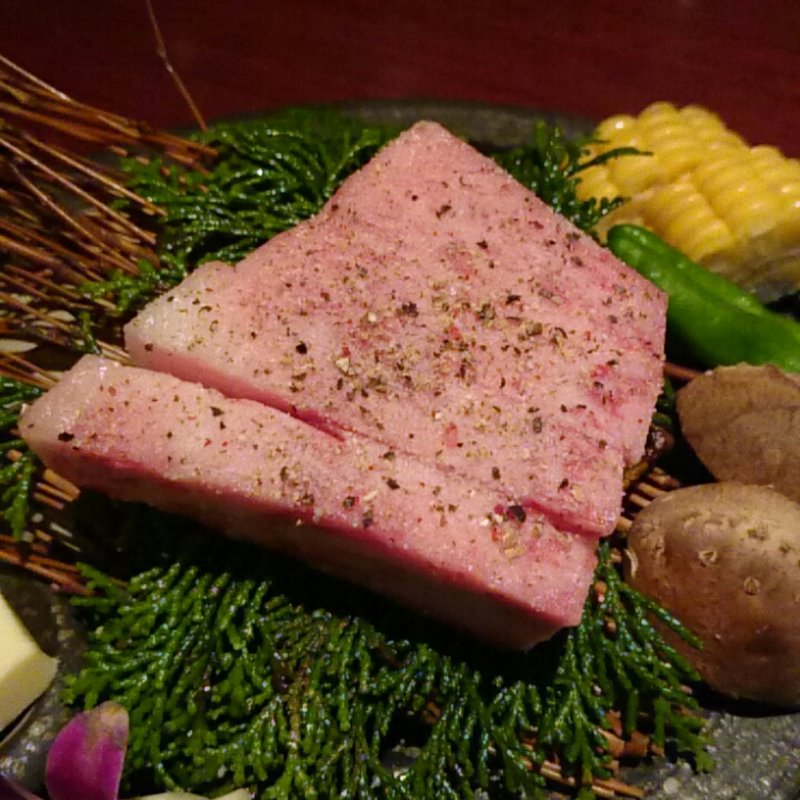 厚切り特選ロース(和匠肉料理 松屋 天王寺ミオ店)