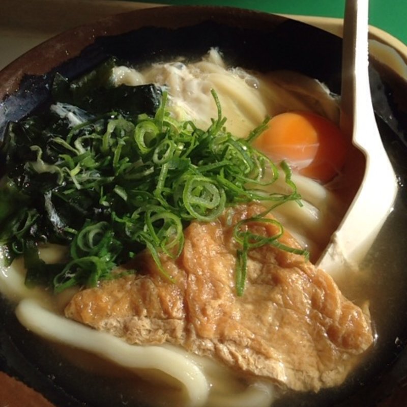 たまごうどん(牧のうどん マリナタウン店)
