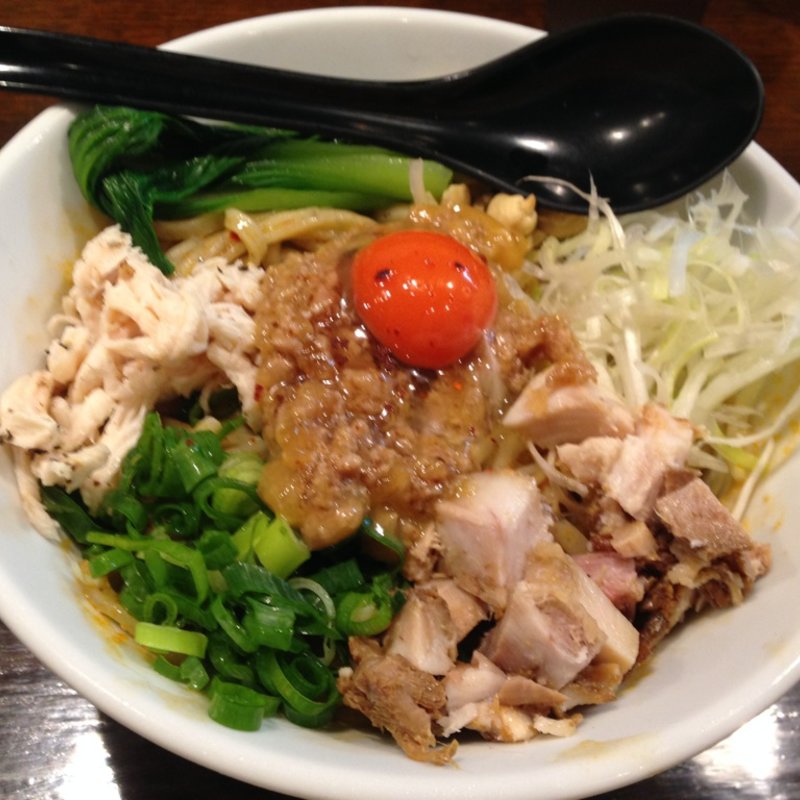 坦坦まぜそば(武者麺 江坂本店)