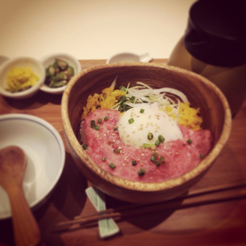 ねぎとろ丼(こめらく 贅沢な、お茶漬け日和。 ルミネエスト新宿店)