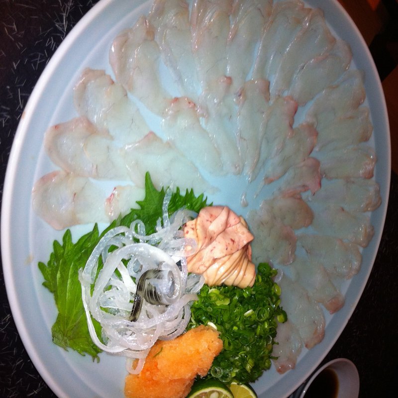 てっさ(活とらふぐ料理専門店 ふぐ屋とら乃介)