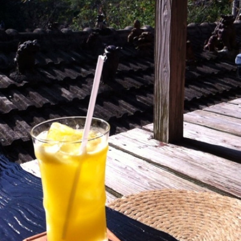 ウルトラみかん生ジュース(やちむん喫茶シーサー園 （ヤチムンキッサシーサーエン）)