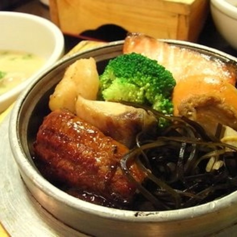 シーフード釜めし(SUSHI TSUSHIMA)