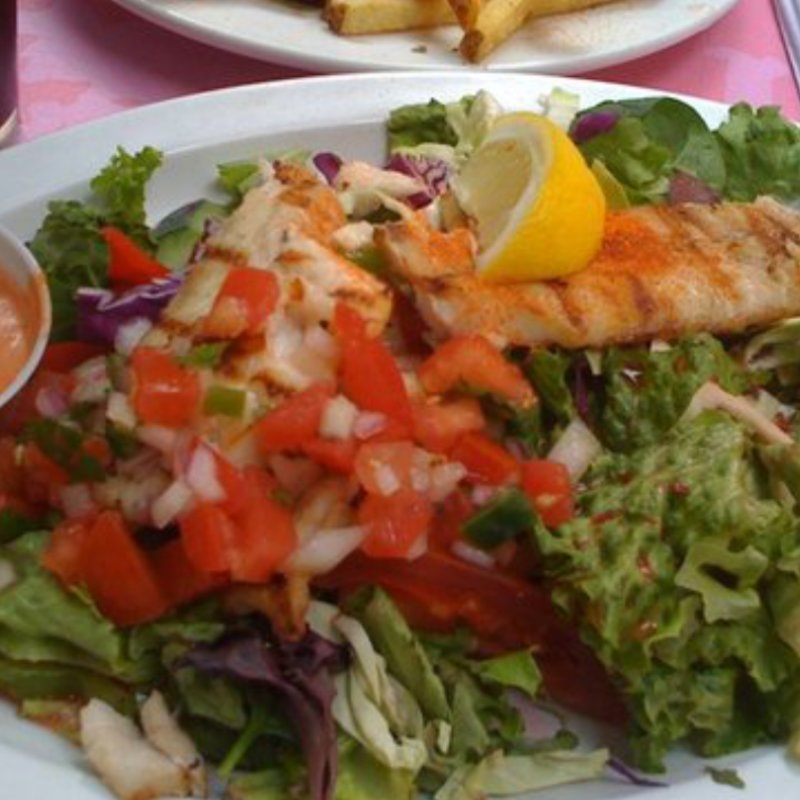 Grilled Snapper Salad(Primo Patio Cafe)