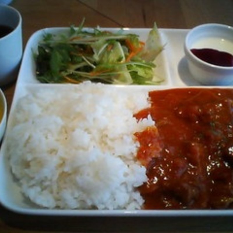 豚肉とキノコの赤ワイン煮(Cabin 125-Alpha （キャビンイチニーゴーアルファ）)