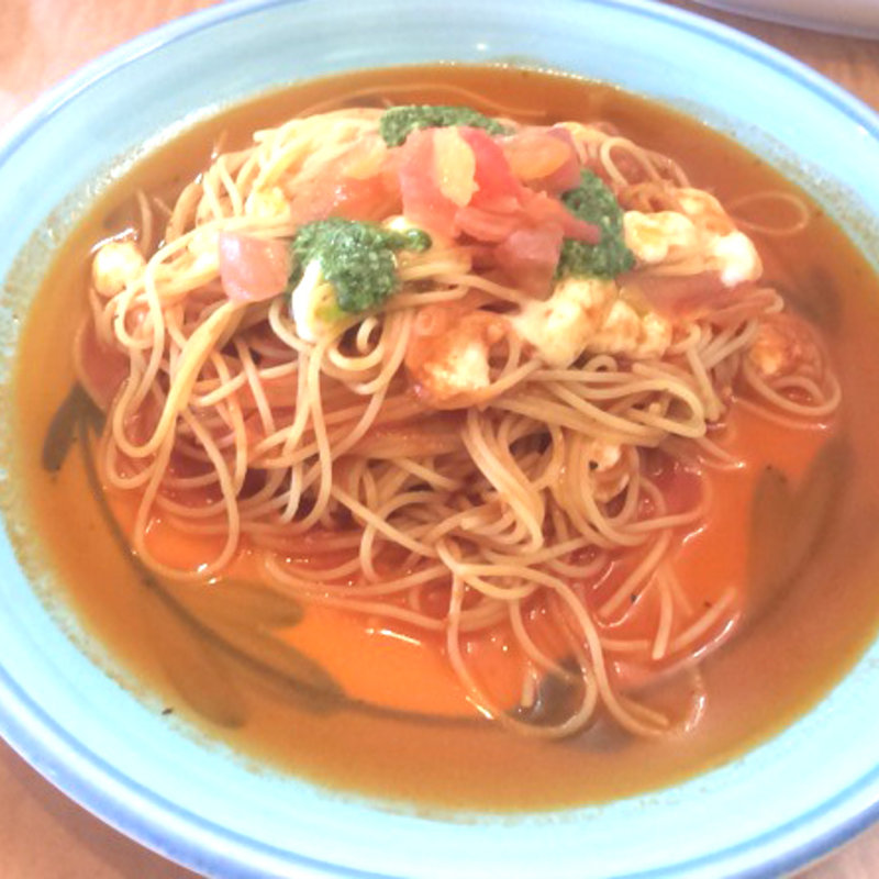 パスタランチ（モッツァレラチーズのパスタ）(cafe PIT)
