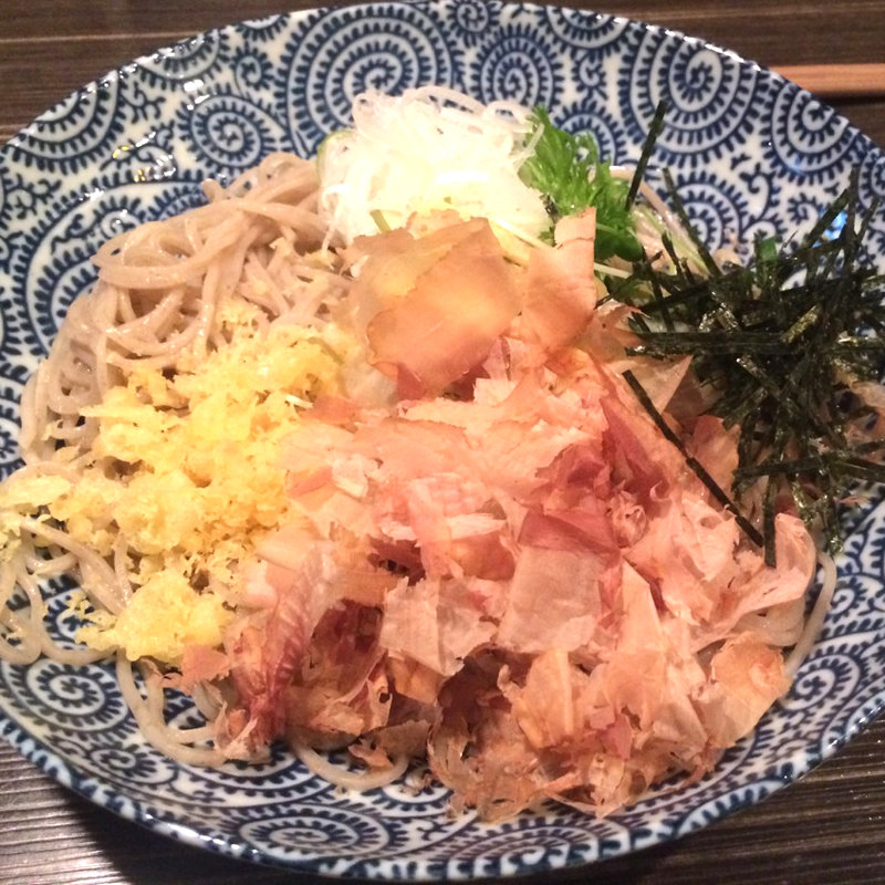 ぶっかけそば(蕎麦ダイニング　麻布)