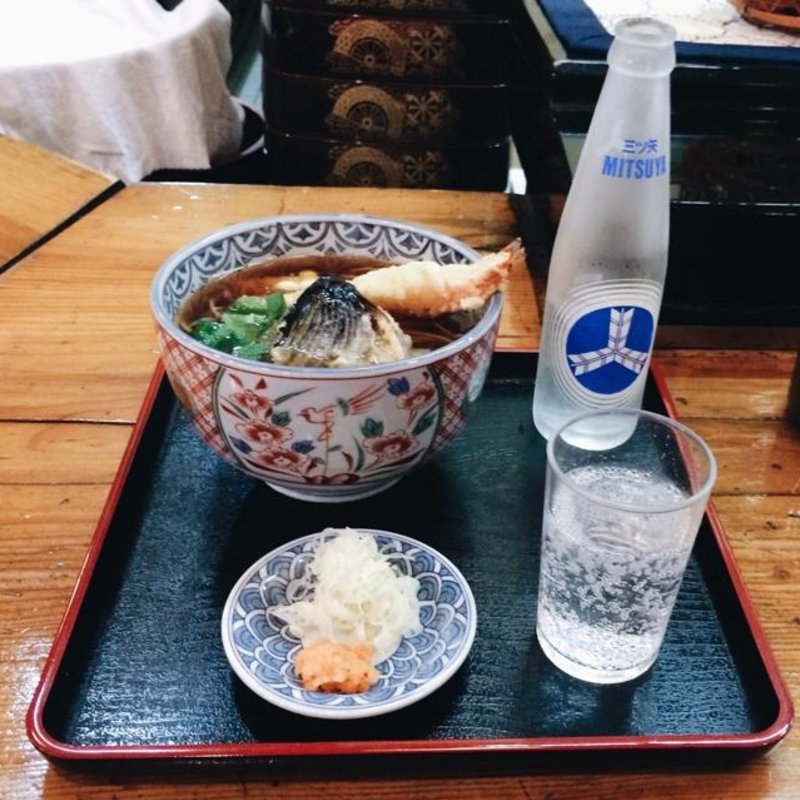 天ぷらそば(やぶ屋)