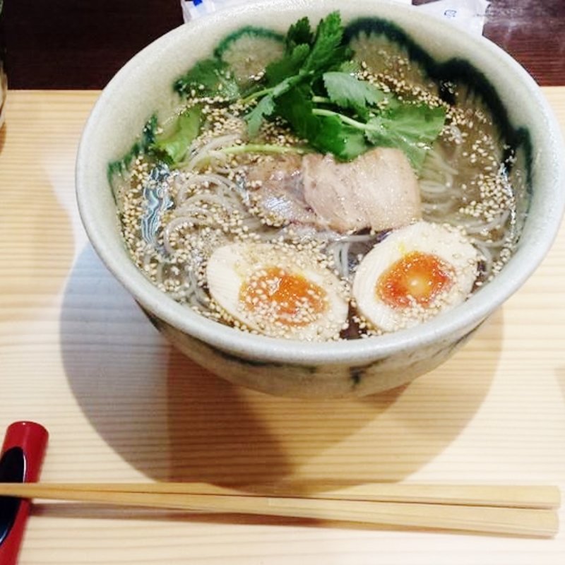 ゆず塩そば(そば笑)