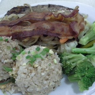 Liver＆Onions (with Fried Rice)(Kenny's Restaurant)