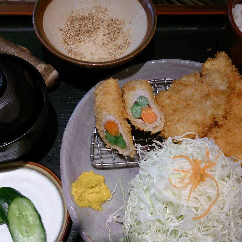   ミックスかつランチ(とん八 さくらんぼ東根駅前店 （とんぱち）)