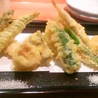 野菜天ぷら(西中洲しん進)