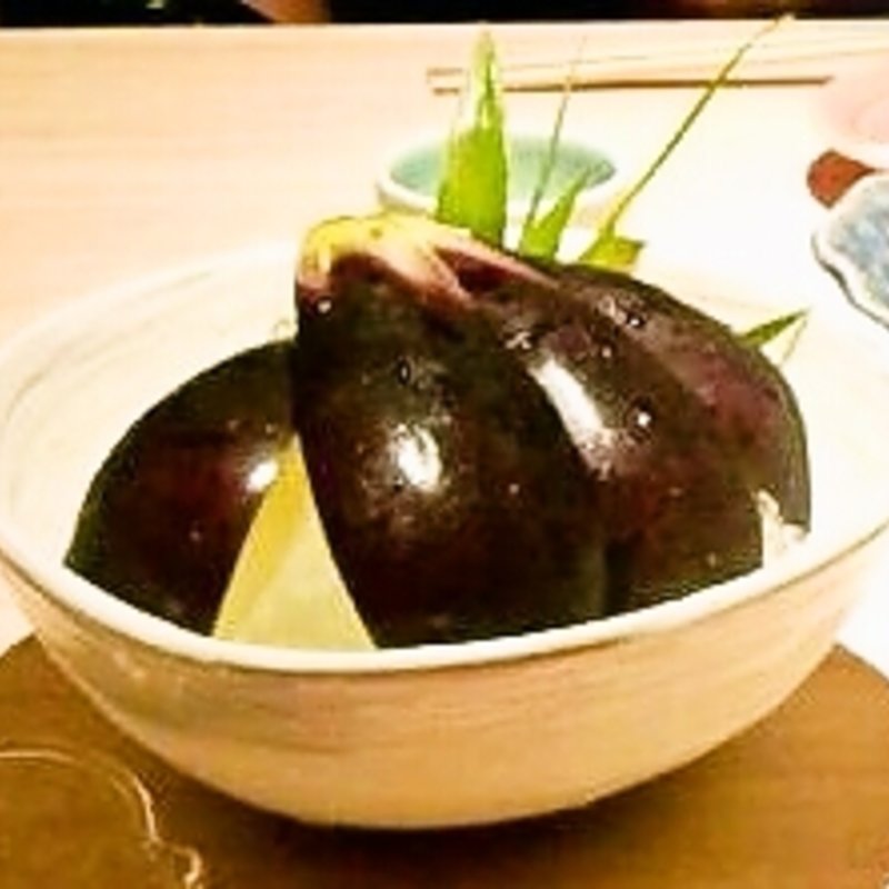 水なすのお刺身(ありたや 中洲店 )