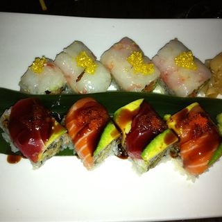 Foxy Lady and Dragon Roll(ki sushi)