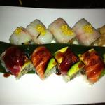 Foxy Lady and Dragon Roll