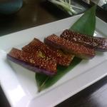 eggplant with miso sauce(ki sushi)