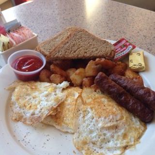 3 eggs any style(THE DINER)