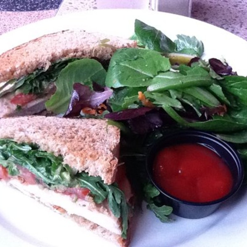 Chicken Sandwich with a Salad on the Side(THE DINER)