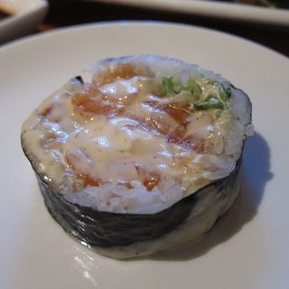 salmon + scallion + spicy mayo(YAMA JAPANESE RESTAURANT')