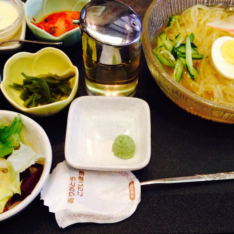 盛岡冷麺定食(炭火焼肉 朱苑 浦和根岸店)