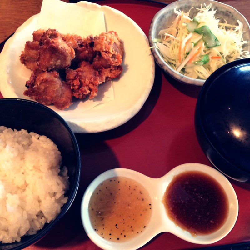 鶏から揚げ御膳(鳥どり　総本家 新宿三丁目店 （【旧店名】鳥どり）)