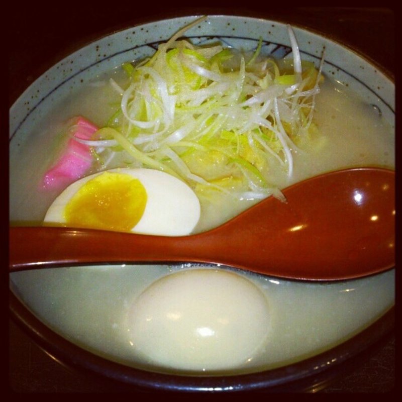 塩そば卵付き(中華ソバ 櫻坂)