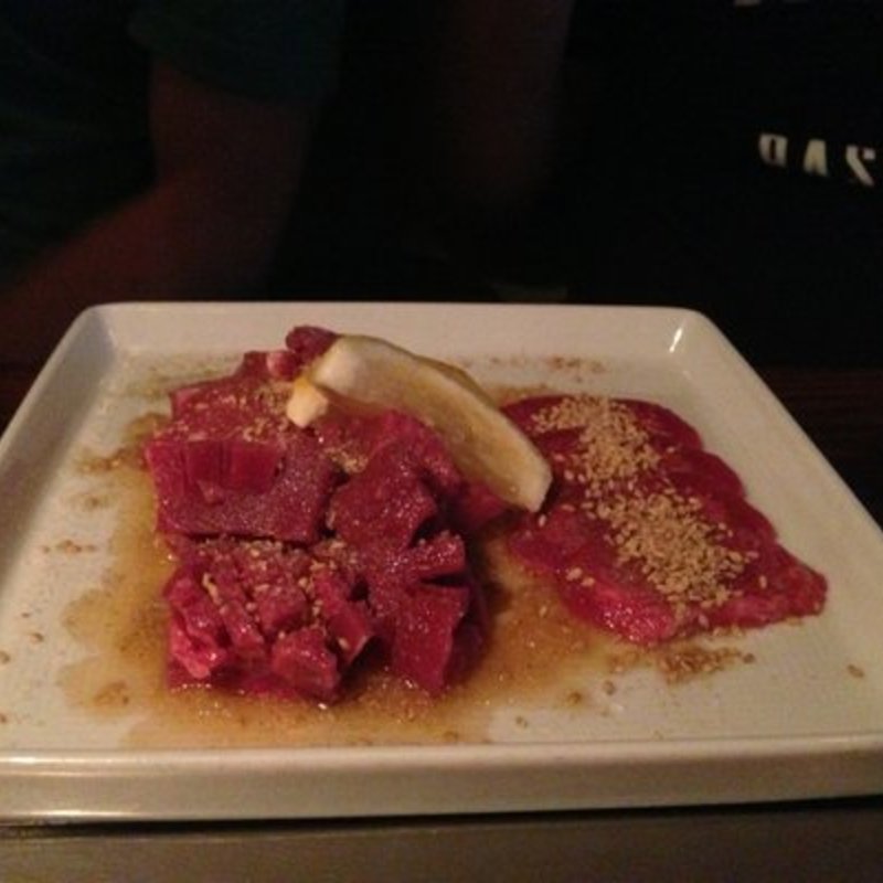 タン盛り合わせ(YAKINIKU TAKASHI)