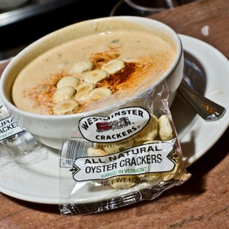 クラムチャウダー(The Grand Central Oyster Bar & Restaurant)