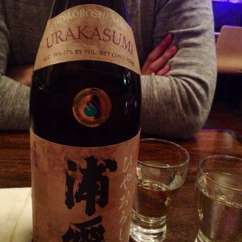 Urakasumi hiyaoroshi sake(SobaKoh)