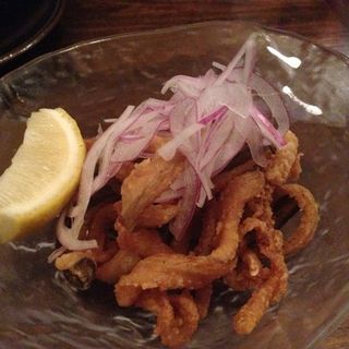 Fried sea eel strips(SobaKoh)
