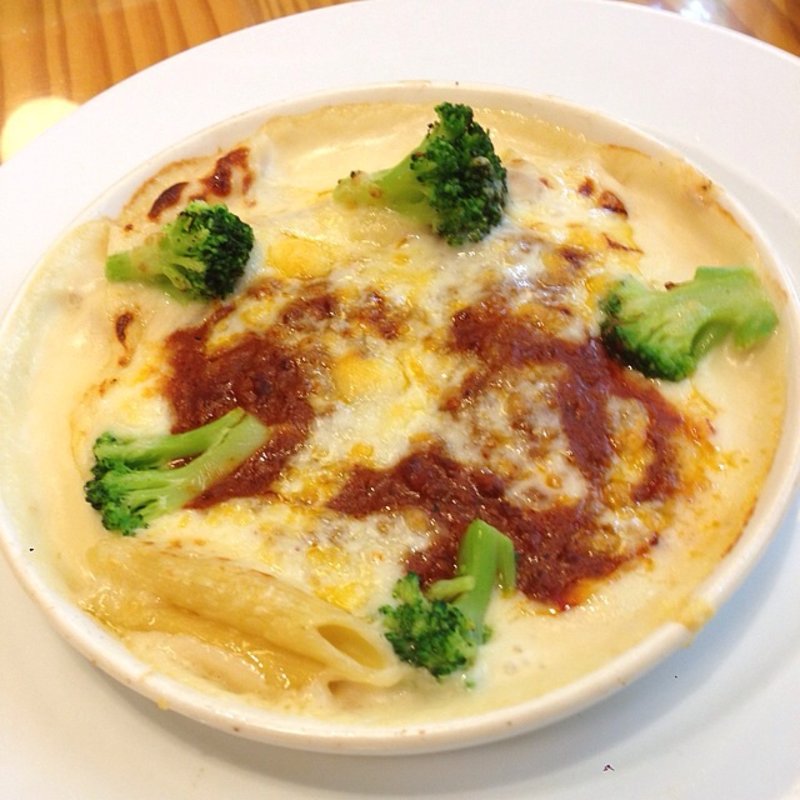 ミートソースマカロニグラタン(ピアサピド)