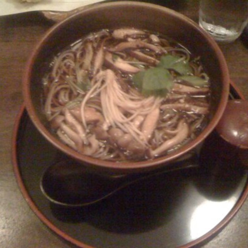 Three Mushroom Soba(SobaKoh)