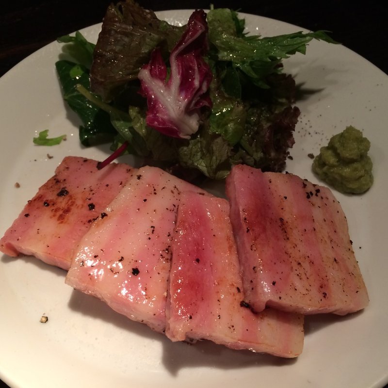 厚切りベーコンのグリル T(Whisky Gibier Bar&Shop 代々木上原)