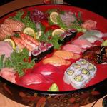 Sushi sashimi combo for 2