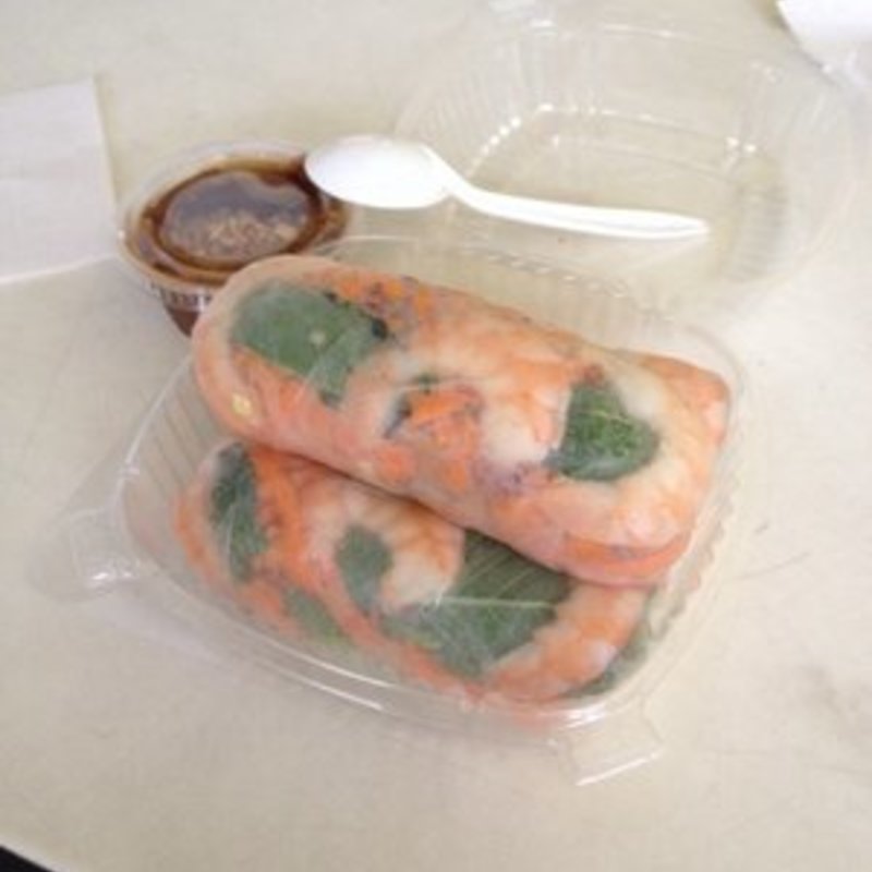 Vietnamese spring roll with pork and shrimp(Saigon Vietnamese Sandwich Deli)