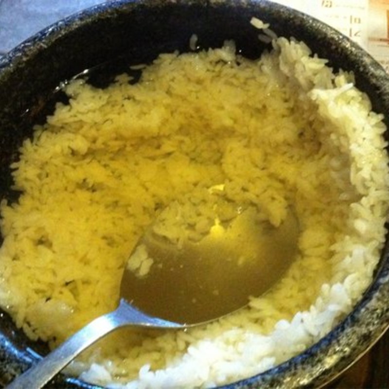 Rice under water(So Kong Dong Restaurant)