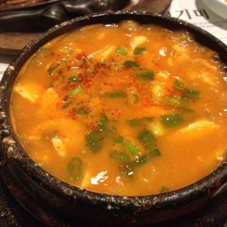 beef soft tofu soup(So Kong Dong Restaurant)