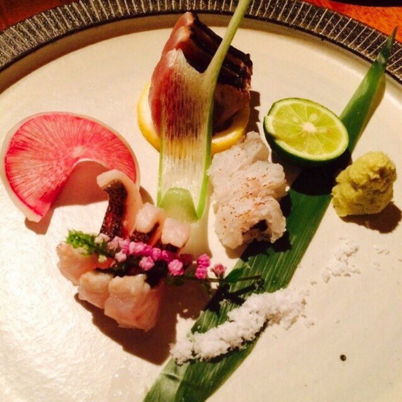 鮮魚3点盛り合わせ(きんぎょ)