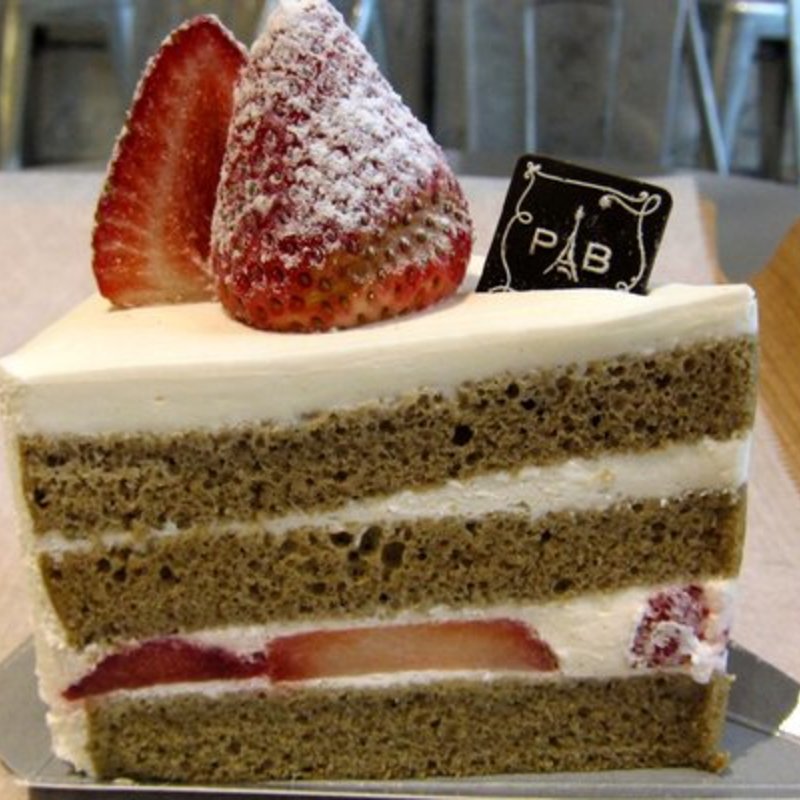 green tea short cake(Paris Baguette)