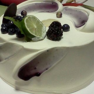 Blueberry chiffon cake(Paris Baguette)
