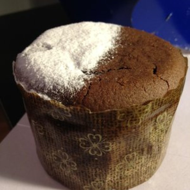 Molten chocolate cake(Paris Baguette)