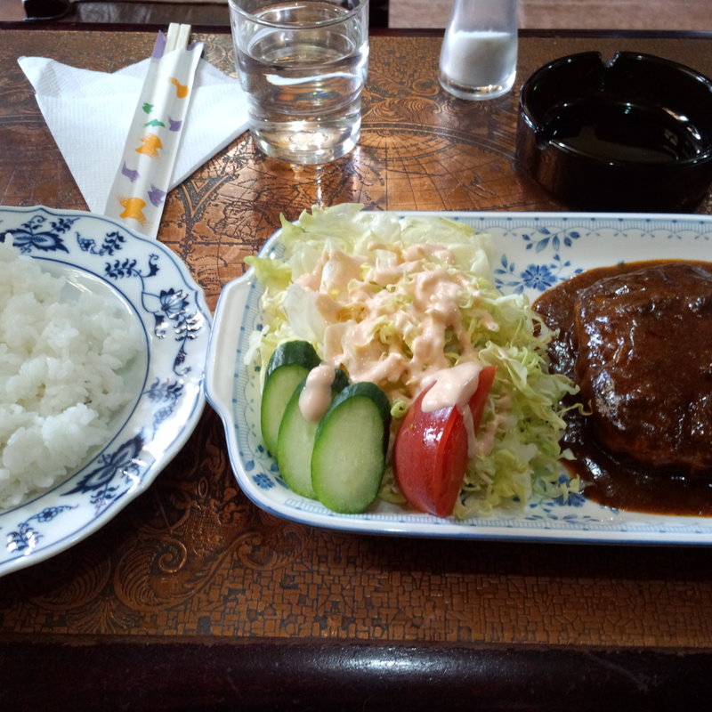 ハンバーグ(珈琲館マジョリカ)