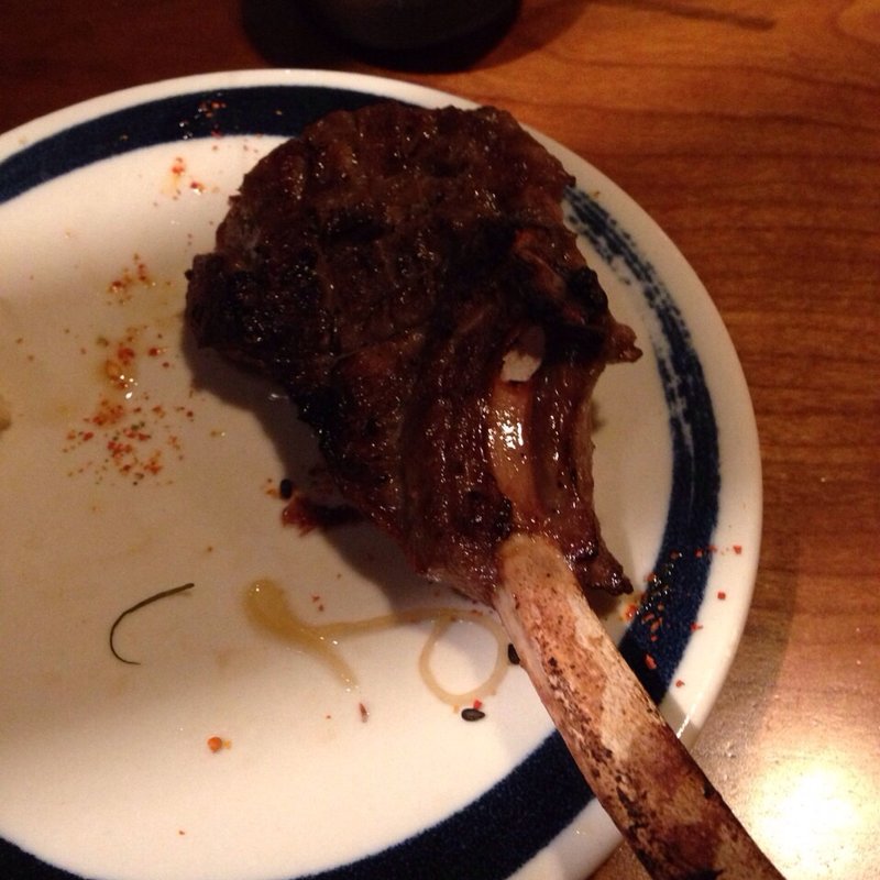 ラムチョップ(Soba Totto)