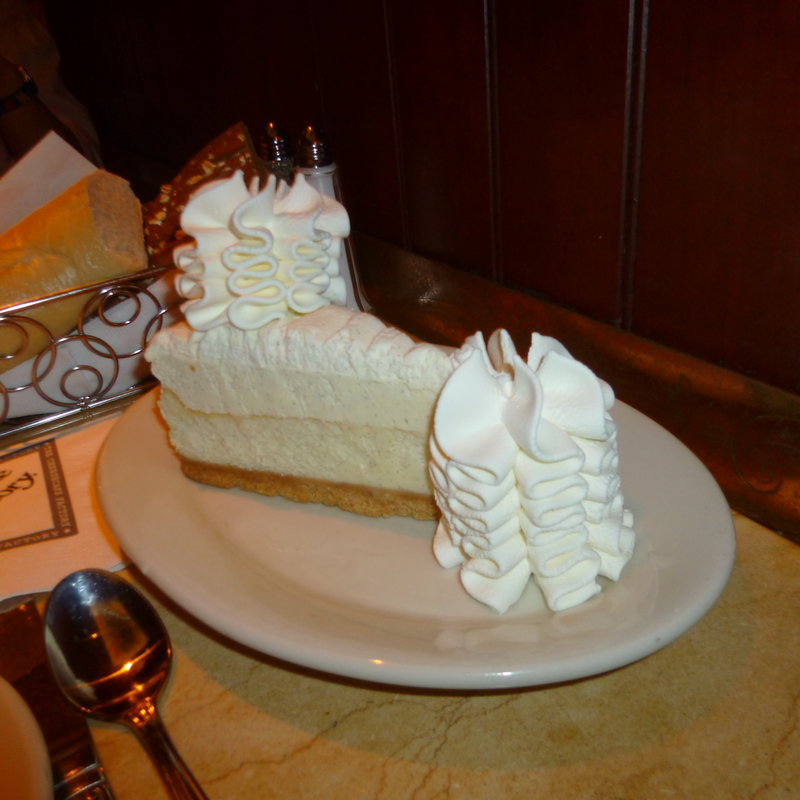 バニラビーンズチーズケーキ(チーズケーキファクトリー ワイキキ店)