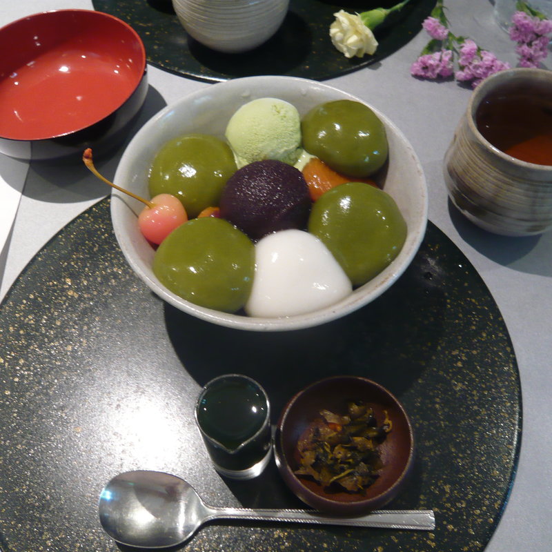 白玉あんみつ(みのわ)