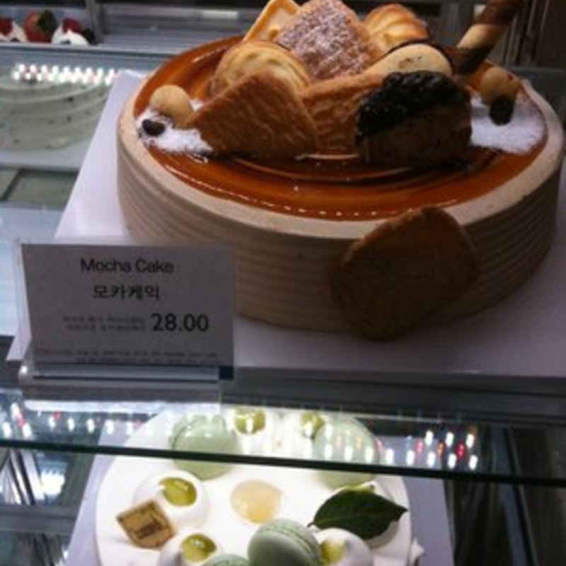 mocha cake(Paris Baguette)