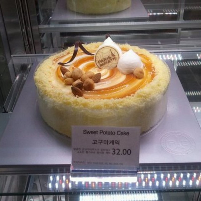sweet potato cake(Paris Baguette)