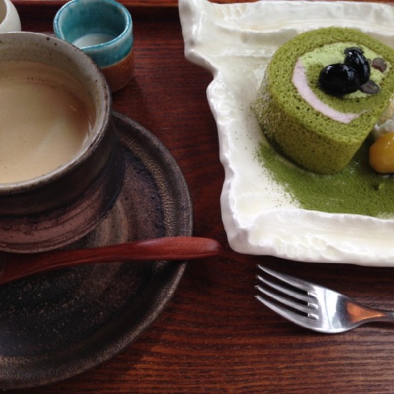 ケーキセット(Mamezo & Cafe 中之島店)