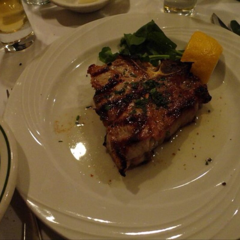 Tボーンポーク(Nanni's Restaurant)